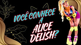 Alice delish nua gemendo na rola do macho